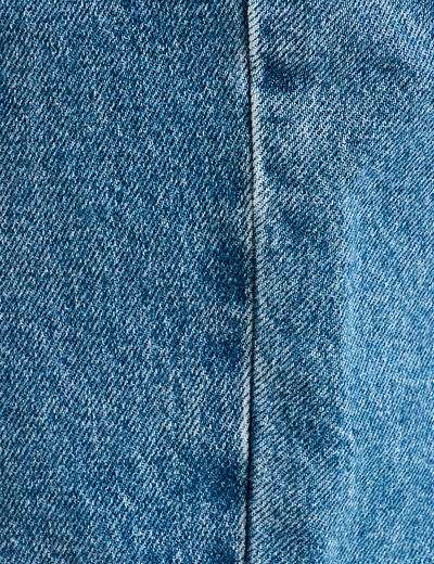 Salopette mom en jean denim stone femme