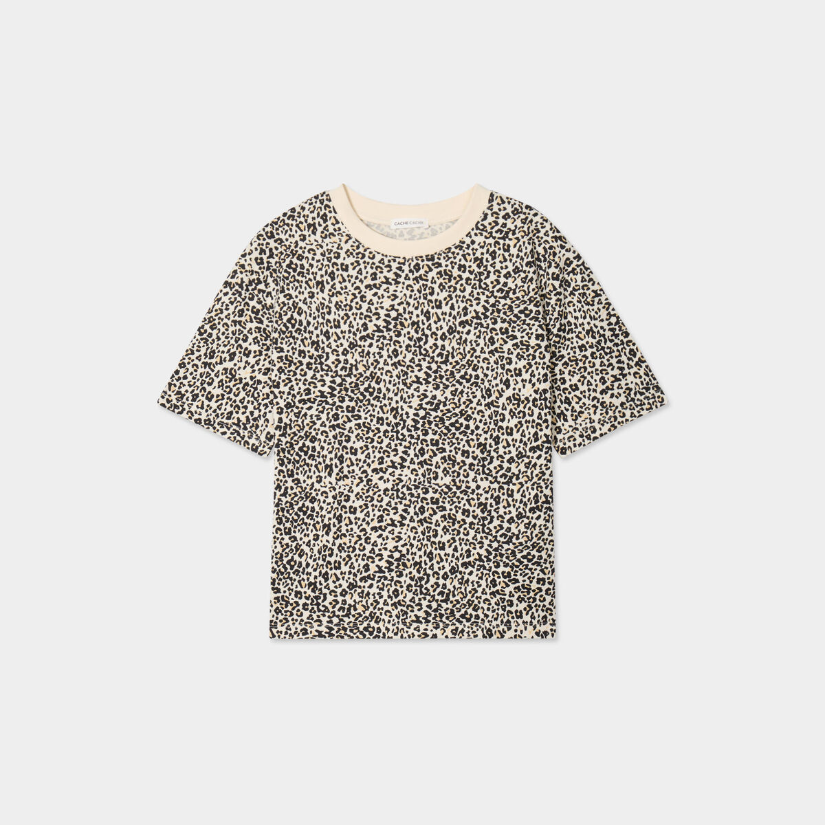 T-shirt manches courtes blanc femme
