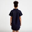 Robe droite en jean denim brut femme