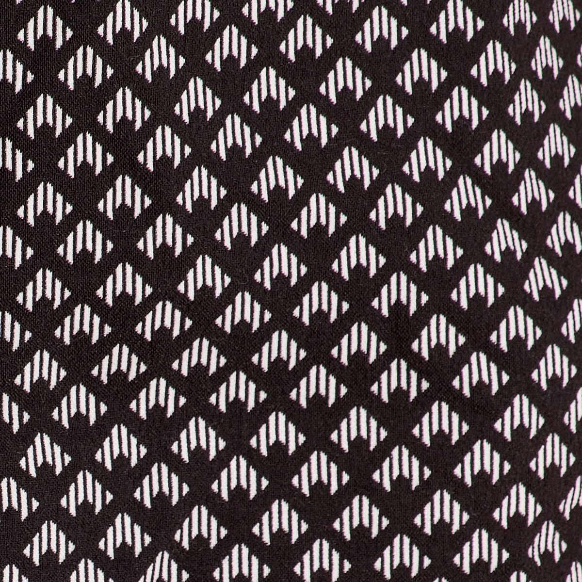 Robe droite zippée noir femme