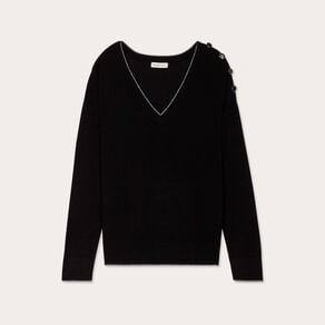 pull manches longues noir femme Pull manches longues noir femme
