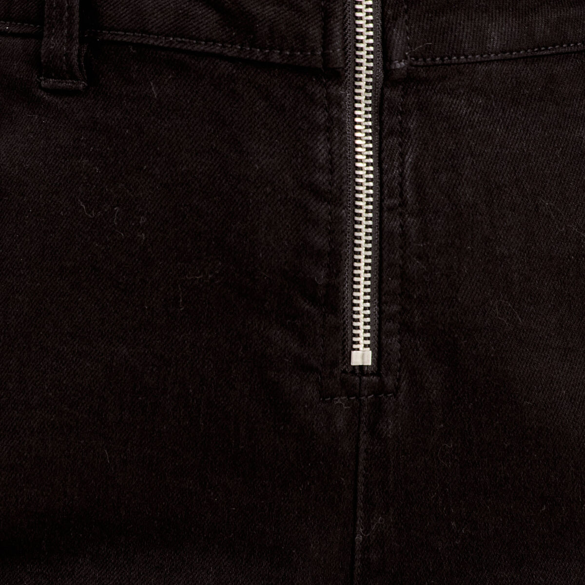 Combinaison pantalon en jean denim noir femme