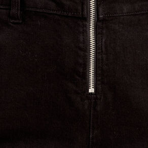 combinaison pantalon en jean denim noir femme Combinaison pantalon en jean denim noir femme