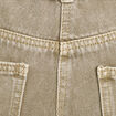 Jeans regular 5 poches vert pastel femme