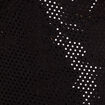 Short ajusté avec sequins noir femme