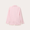 Veste blazer cintr&eacute;e rose clair femme