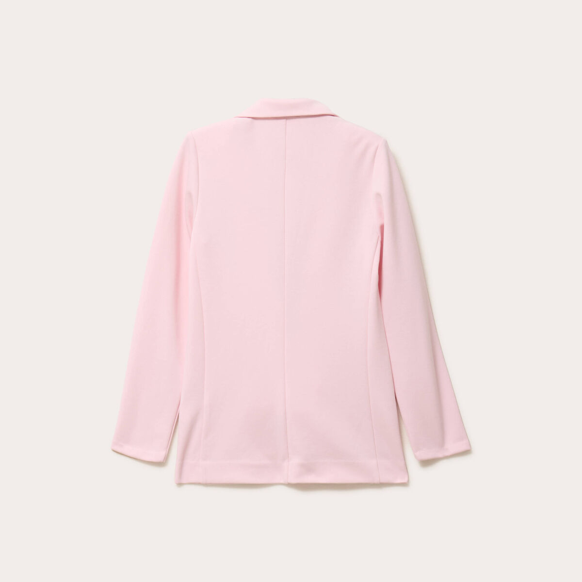 Veste blazer cintr&eacute;e rose clair femme