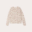 Pull manches longues blanc femme