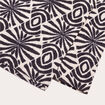 Foulard noir femme