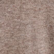 Gilet boutonn&eacute; avec col en V taupe femme