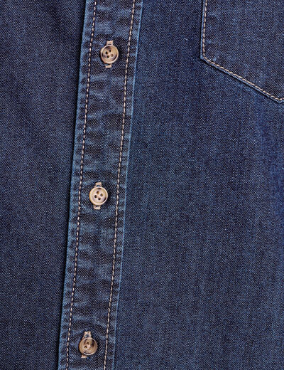 Chemise denim stone femme