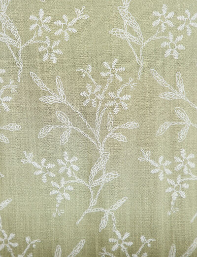 Jupe &eacute;vas&eacute;e longueur 3/4 vert femme
