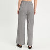 Pantalon large fluide noir femme