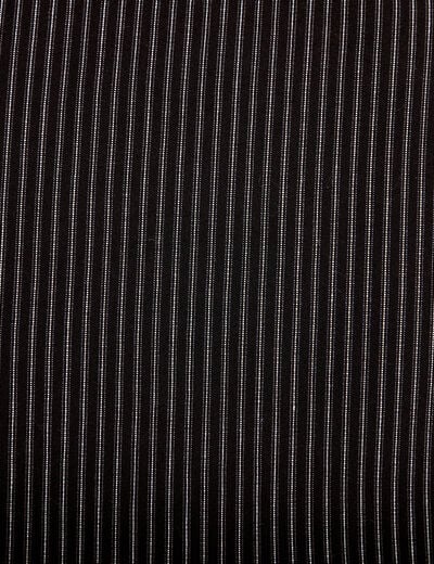 Chemise cintr&eacute;e manches courtes noir femme