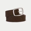 Ceinture marron fonc&eacute; femme