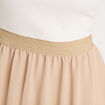 Robe longue effet 2-en-1 sable femme