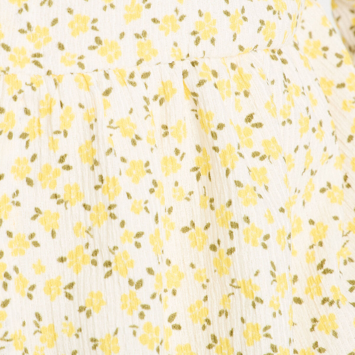 Blouse nouée manches longues blanc femme