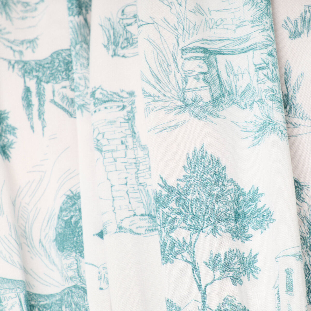 Robe midi évasée smockée ecru femme