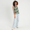 Chemise sans manches vert femme