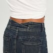 Jeans slim push-up denim blue black femme