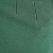 Pantalon cargo 7/8ème ceinturé vert foncé femme