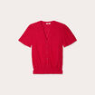 T-shirt manches courtes rouge femme
