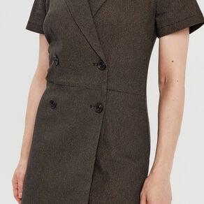 robe portefeuille gris femme Robe portefeuille gris femme