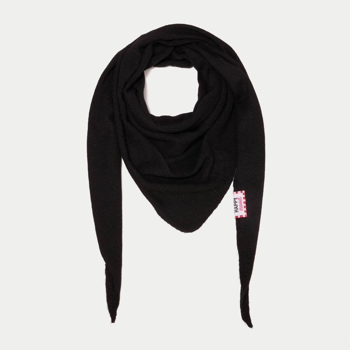 Foulard noir femme