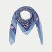 Foulard bleu femme