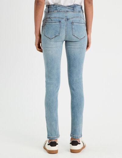 Jeans slim push up denim double stone femme