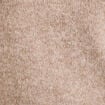 Pull col montant manches longues taupe femme