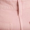Jean bootcut taille haute rose clair femme