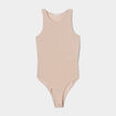 Body sans manches sable femme