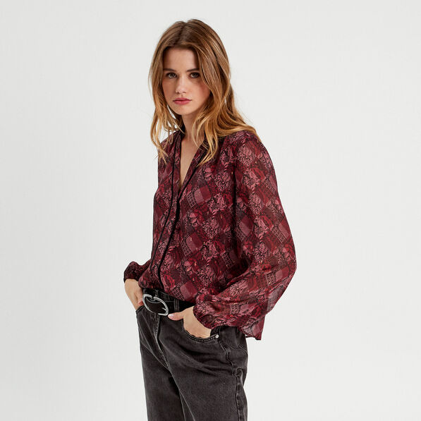 blouse manches longues noir femme Blouse manches longues noir femme