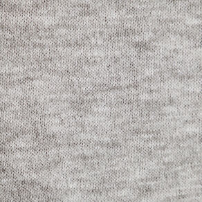 Pull col chemise bijoux gris clair femme