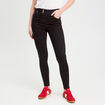 Jeans skinny 5 poches denim noir femme