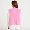 Gilet sans manches rose fushia femme