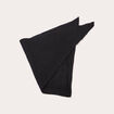 Foulard triangle noir femme