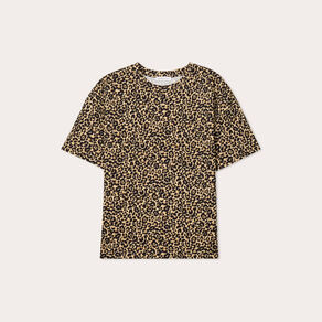 T-shirt manches courtes beige femme
