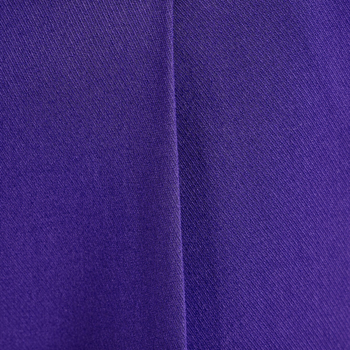 Pantalon droit large violet femme