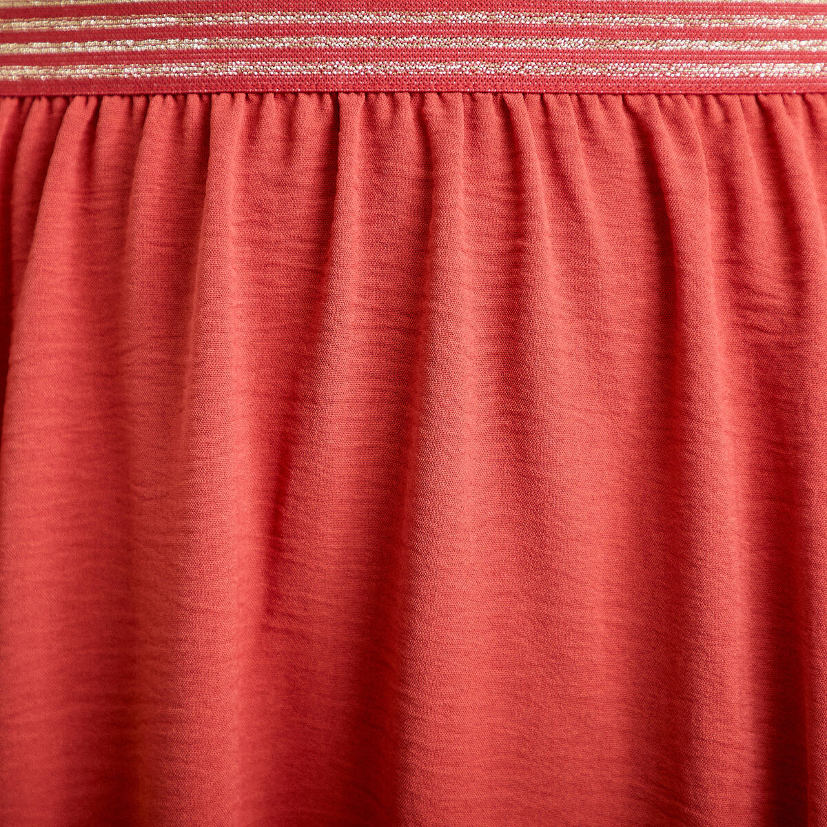 Robe longue effet 2-en-1 vieux rose femme