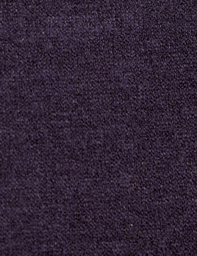 T-shirt effet 2-en-1 bleu foncé femme