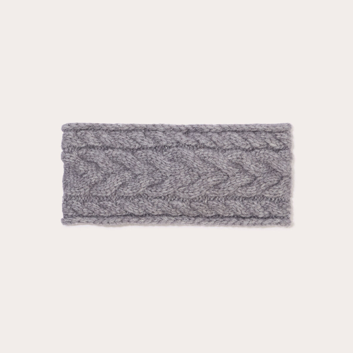 Bandeau torsad&eacute; gris fonc&eacute; femme