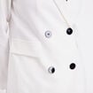 Veste blazer ecru femme