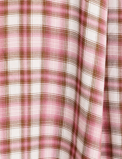 Robe trapèze sans manches rose femme