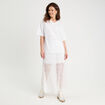 T-shirt manches courtes blanc femme