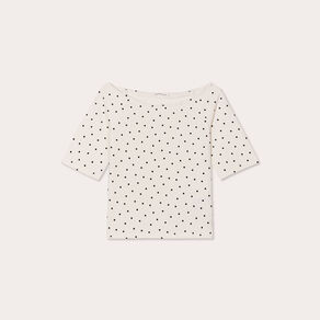 t shirt col bateau blanc femme T-shirt col bateau blanc femme