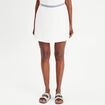 Jupe-short patineuse ecru femme
