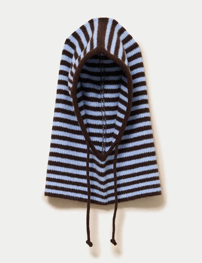 Cagoule bleu clair femme