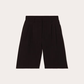 bermuda large pinces noir femme Bermuda large pinces noir femme